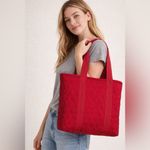 Victoria's Secret  Quilted Tote Bag Photo 1