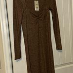 Mango  - Gathered neckline dress- M Photo 1