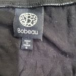 Bobeau Jersey B&W Striped Lace Peekaboo Stripes Maxi Skirt sz S Photo 6