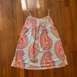 Betsey Johnson Betseyville Vintage Y2K Paisley Bow Detail Slip Dress - Sz XL Photo 5