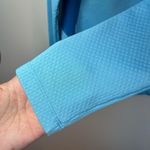 Saucony  Athletic 1/4 Zip Pullover Shirt Top Blue Running Reflective Womens Small Photo 6