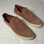 Vince Garvey Suede Slip-On Sneakers, Size US 6, Antique Rose, Suede/Leather, EUC Photo 8