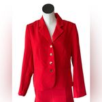 NWT Shelby Rose New York True Red 2PCs Suit Set Blazer Skirt SZ Photo 3