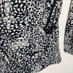 Robert Rodriguez Natalie faux wrap blouse cheetah print t size XS Photo 6