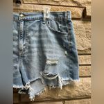 Aerie  Daydream Denim Shorts Distressed Medium Wash XL 12/21 cut Photo 3