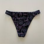 Ramy Brook  Women’s Swimwear Printed Dove Black Cheeky Bikini Bottoms Medium Photo 5