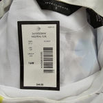 Investments  II White Floral Hi Low Knee Length Skirt Plus Size 16W NWT Photo 5