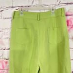 Cider  lime green high waisted wide leg pants Photo 6