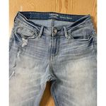 Levi's Womens Levi’s Modern Bermuda Stretchy Distressed Jean Shorts Size 6 W28 Photo 1