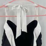 Ralph Lauren Swimsuit Size 14 Bel Air Bandeau Black White One Piece Women NEW Photo 11