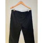 Frank & Eileen  Catherine Favorite Cropped Wide-Leg Sweatpant Black Women's Large Photo 4