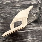 Good American White Terry Cloth Heels Photo 5