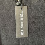 Pretty Little Thing PLT Black Low Back Mini Dress Photo 3