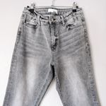 Vervet Grey Straight Leg Crop Jeans Size 30 Photo 2