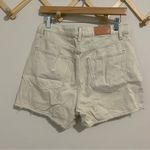 Pistola  Cream High Waisted Denim Shorts size 29 Photo 5