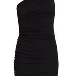 Alice + Olivia One-Shoulder Minidress Photo 9