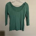 Boden Green My Supersoft Ballet 3/4 Sleeve Scoop Back Top Size undefined Photo 2