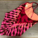 Aerie  Pink Tie Dye One Shoulder Full Coverage One Piece Swimsuit Sz.L Long NWT Photo 10
