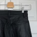 Abercrombie & Fitch  Curve Love Ankle Straight High Rise Coated Jeans Black 25/0 Photo 9