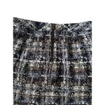 J CREW Black Boucle Silk Cotton Blend Skirt Size 00 Photo 1