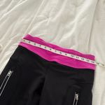 Lululemon  Women’s 6 Pink Black High Waisted Leggings Photo 3