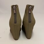 Juicy Couture Peep Toe Wedge Bootie Size 6 A17 Photo 5