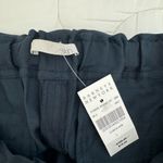 NEW $190 Barney’s Skin Blue Drawstring Cotton Linen Baggy Shorts 1 XS S Photo 4