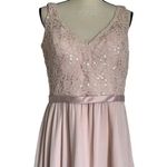 Mori Lee Madeline Gardner Style No 122 Blush Pink Bridesmaid Dress Size 20 Photo 14