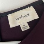 Aritzia Wilfred Scriva Dress Size Medium Bordeux/Purple Photo 3