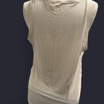 Chelsea & Theodore Cream Boxy Relaxed Tank Top White Size L Photo 1