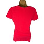 New Agenda Nebraska Huskers Fitted Crewneck T-Shirt Soft Cotton Red M Photo 1