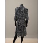 Jacqueline de Yong JDYZOEY Black White Abstract Print Midi Shirt Dress Size 36 S Photo 1