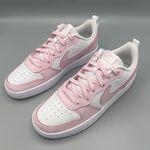 Nike Court Borough Low 2 SE (GS) Big Kids' Shoes Color White/Pink Foam Photo 2