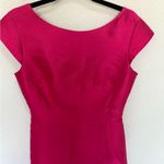 Kate Spade  Backless Mini Dress In Full Bloom Sweetheart Pink Cap Sleeve Size 4 Photo 3