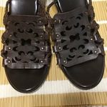 a.n.a  Dark Brown Cut-Out Sandals Photo 3