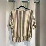 Absolutely Famous Women’s Striped  Top Photo 2