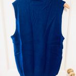 Puritan Vintage  Aquaknit navy blue sweater vest Photo 1