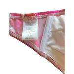 LASCANA For VENUS‎ One Piece Pink Orange Open Back Retro Floral Halter Size 12 Photo 6