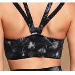 Free People Movement On The Radar Black Tie Dye Sports Bra Tank Top White Sz M/L Photo 1