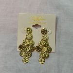 Amrita Singh gold colored tiered chandelier dangle earrings Photo 1