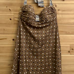 Tommy Bahama NWT  Size XS Halter Foam Cup Spa Dress Polka Dot Vacation Photo 0