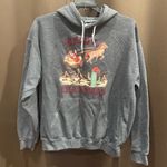 Gray Howdy Christmas Hoodie Cowboy Santa Horse Cactus, Oversized M Size M Photo 0