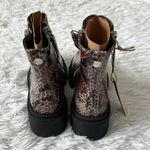 Seven7  Vault snake print boots in brown size 7 NWOB Photo 7