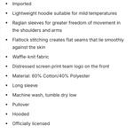 Women’s Chicago Blackhawks lightweight 100% cotton Hoodie long sleeve tshirt S Red Photo 2