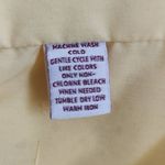 JM Collection  Yellow Eyelet Lace Jacket Size 16 Lemon Yellow Lace Jacket Photo 6