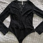 Chocolate USA Black Laced Bodysuit  Photo 0