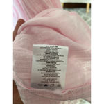 Salty Lemon Pink Cotton Gauze Mini Dress Size M Summer Beach Boho Cottagecore Photo 5