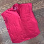 FIGS  Rafaela Oversized Scrub Top Size XXS Red Scrub Top Medical Dental Vet Photo 1