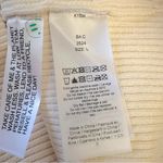 Ganni  Melange Knit Scoop Neck Sweater in Vanilla Ice Size Large Minimalist Photo 5