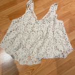 Daytrip  Cream Lace Tank Top Photo 2